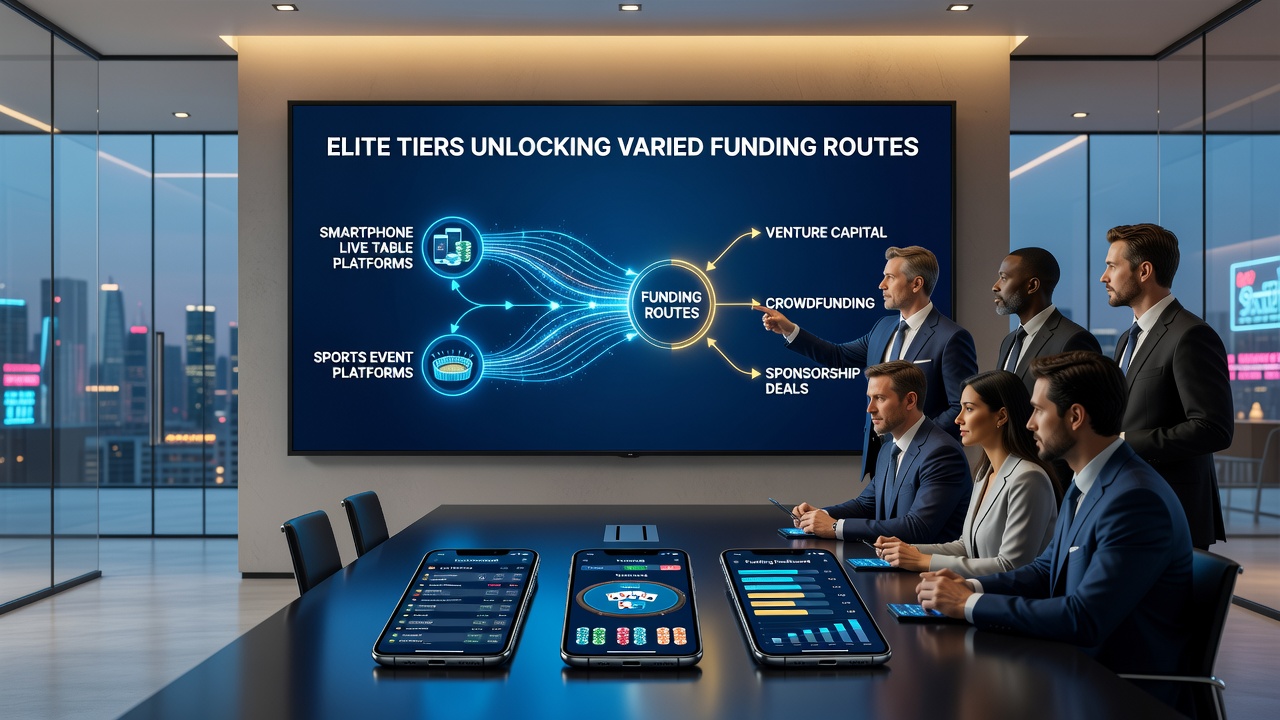 Darstellung von Transaktionsflüssen in Elite-Stufen für mobile Sportwetten und Live-Spiele