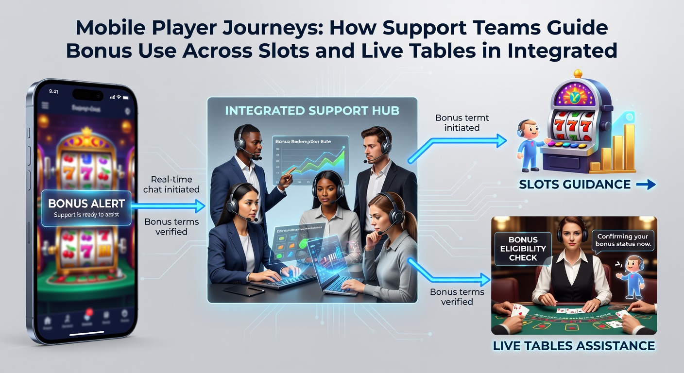 Darstellung von Support-Interaktionen in mobilen Apps für Bonusführung bei Live-Tischen und Slots